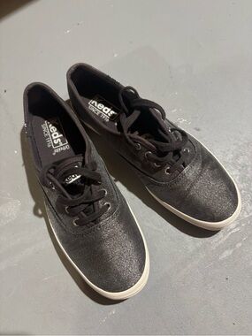 Keds dark silver sparkle women’s size 6 like new Low-Top Sneakers